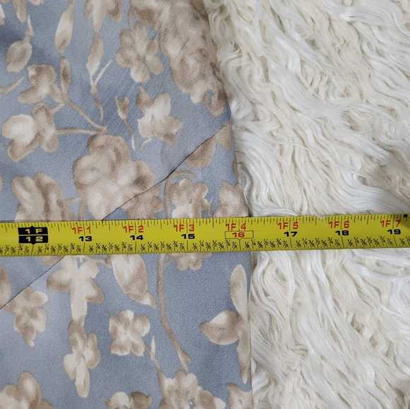 Ralph Lauren Floral Sleeveless Satin Gown Size 12 - Picture 9 of 11